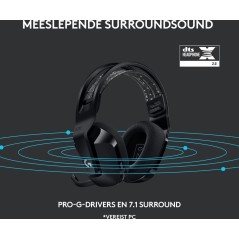 Logitech G G733 LIGHTSPEED Wireless RGB Gaming Headset – Immersive Wireless Audio & Stylish Black Design